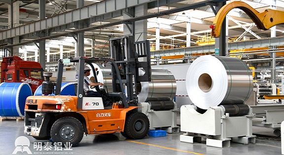 屋顶压瓦料用铝卷-厂房用铝板-3004铝板-铝板原材厂家-银河28wd铝业压瓦铝板料